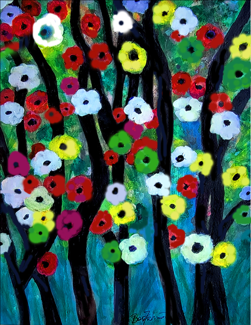 Artwork by Bev